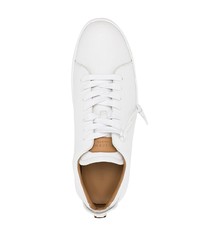 Baskets basses en cuir blanches Buscemi