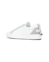 Baskets basses en cuir blanches Buscemi