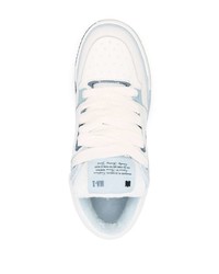 Baskets basses en cuir blanches Amiri