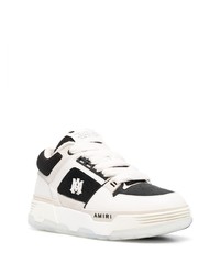 Baskets basses en cuir blanches Amiri