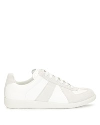 Baskets basses en cuir blanches Maison Margiela