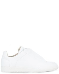 Baskets basses en cuir blanches Maison Margiela