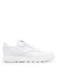 Baskets basses en cuir blanches Maison Margiela x Reebok