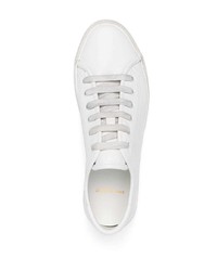 Baskets basses en cuir blanches Saint Laurent