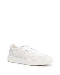 Baskets basses en cuir blanches Bally