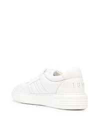 Baskets basses en cuir blanches Bally