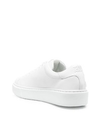 Baskets basses en cuir blanches Karl Lagerfeld