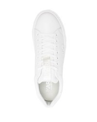 Baskets basses en cuir blanches Karl Lagerfeld