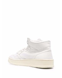 Baskets basses en cuir blanches AUTRY