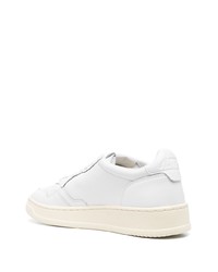 Baskets basses en cuir blanches AUTRY