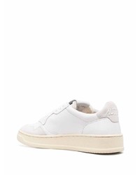 Baskets basses en cuir blanches AUTRY