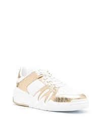 Baskets basses en cuir blanches Giuseppe Zanotti