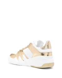 Baskets basses en cuir blanches Giuseppe Zanotti