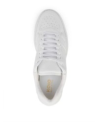 Baskets basses en cuir blanches Koio