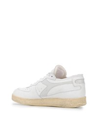 Baskets basses en cuir blanches Diadora