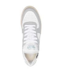 Baskets basses en cuir blanches Diadora