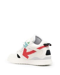 Baskets basses en cuir blanches Off-White