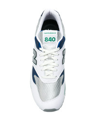 Baskets basses en cuir blanches New Balance