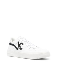 Baskets basses en cuir blanches Kiton