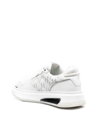 Baskets basses en cuir blanches Karl Lagerfeld