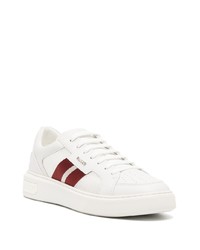 Baskets basses en cuir blanches Bally