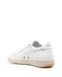 Baskets basses en cuir blanches Blauer