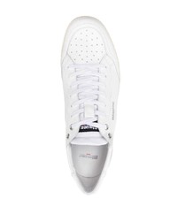 Baskets basses en cuir blanches Blauer