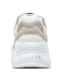 Baskets basses en cuir blanches N°21