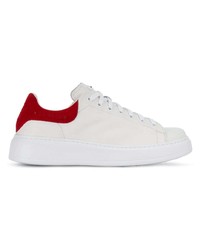 Baskets basses en cuir blanches Rucoline