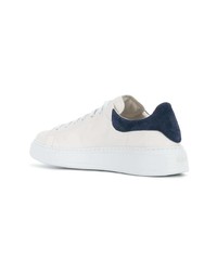 Baskets basses en cuir blanches Rucoline