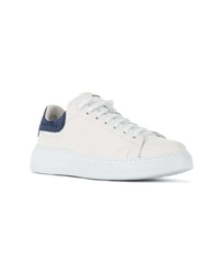 Baskets basses en cuir blanches Rucoline