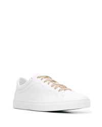 Baskets basses en cuir blanches Yatay