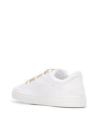 Baskets basses en cuir blanches Yatay