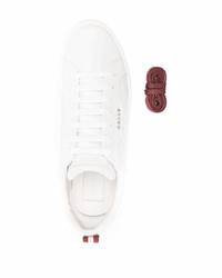 Baskets basses en cuir blanches Bally