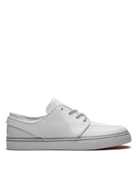 Baskets basses en cuir blanches Nike