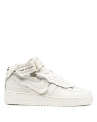 Baskets basses en cuir blanches Nike