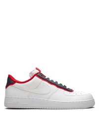 Baskets basses en cuir blanches Nike