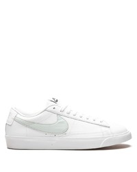 Baskets basses en cuir blanches Nike