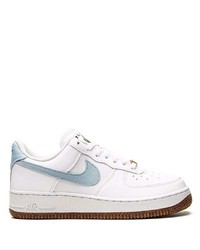 Baskets basses en cuir blanches Nike