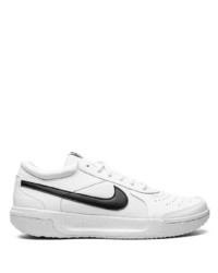 Baskets basses en cuir blanches Nike