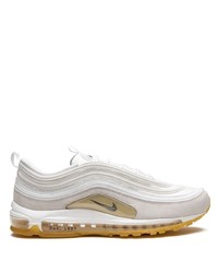 Baskets basses en cuir blanches Nike