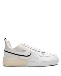 Baskets basses en cuir blanches Nike