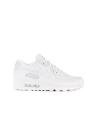 Baskets basses en cuir blanches Nike