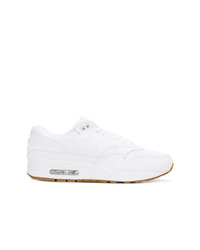 Baskets basses en cuir blanches Nike