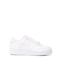 Baskets basses en cuir blanches Nike