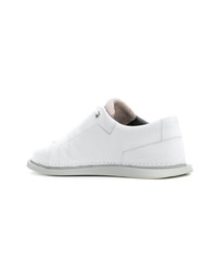 Baskets basses en cuir blanches Camper