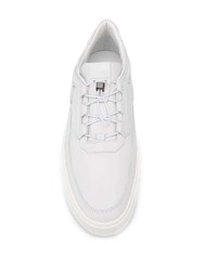 Baskets basses en cuir blanches Tod's