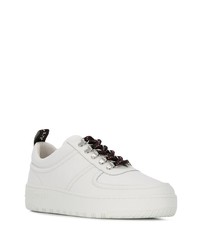 Baskets basses en cuir blanches Bally