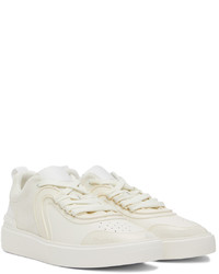 Baskets basses en cuir blanches Balmain