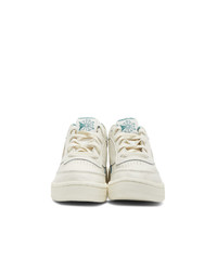 Baskets basses en cuir blanches Reebok Classics